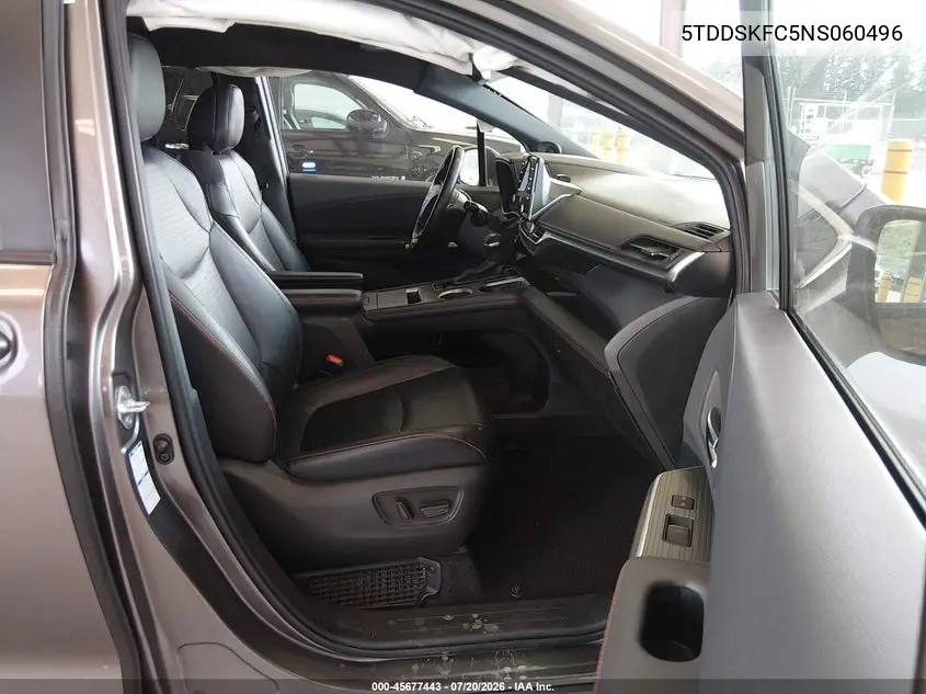 2022 Toyota Sienna Xse VIN: 5TDDSKFC5NS060496 Lot: 45677443