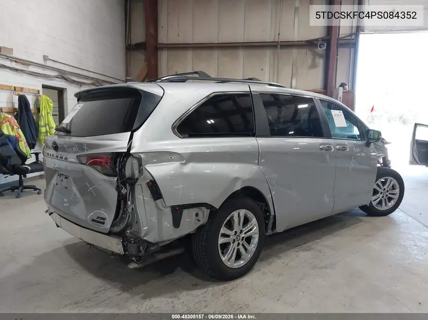 2023 Toyota Sienna 25Th Anniversary Edition VIN: 5TDCSKFC4PS084352 Lot: 45305157