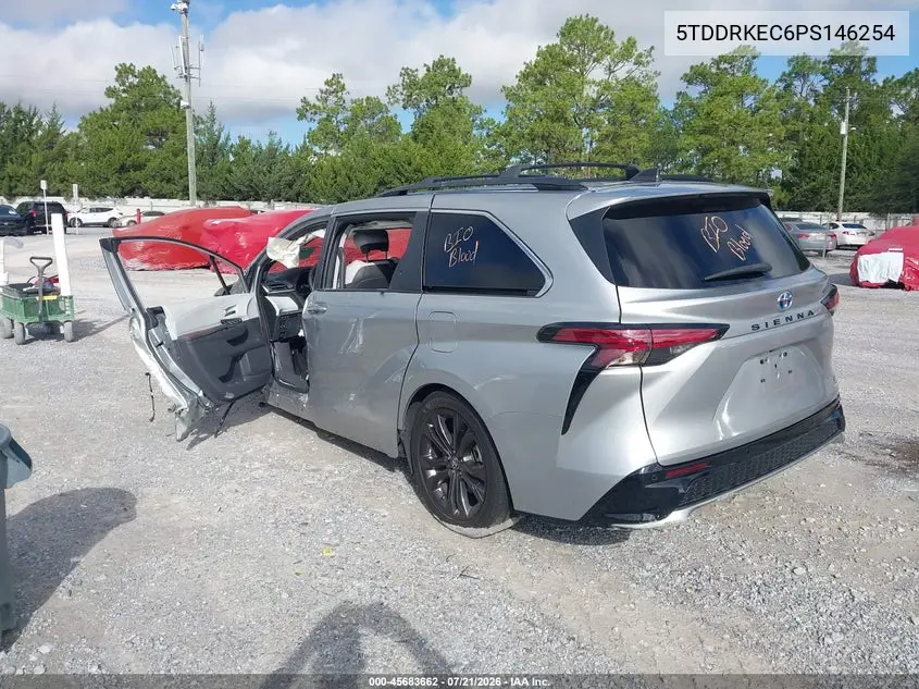 2023 Toyota Sienna Xse VIN: 5TDDRKEC6PS146254 Lot: 45683662