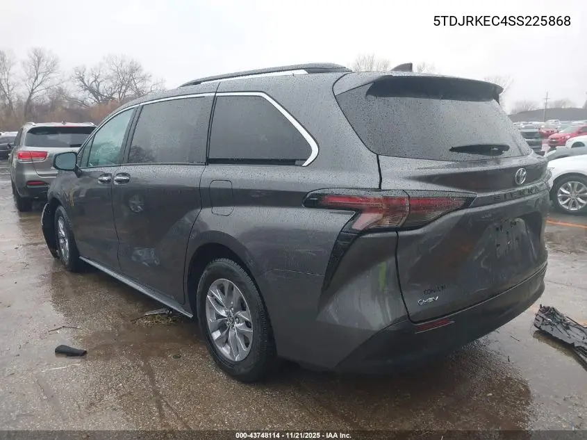 5TDJRKEC4SS225868 2025 Toyota Sienna Xle