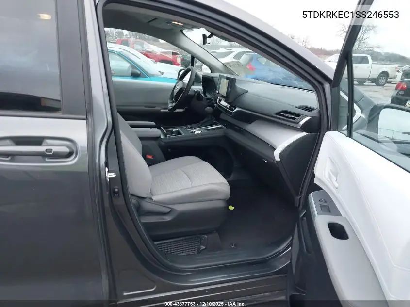 5TDKRKEC1SS246553 2025 Toyota Sienna Le