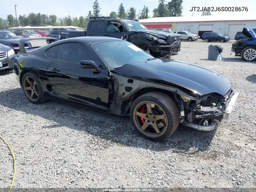 1995 Toyota Supra Sport Roof VIN: JT2JA82J6S0028676 Lot: 44899951