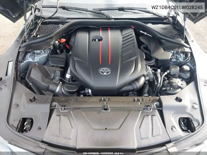 2020 Toyota Gr Supra 3.0 Premium VIN: WZ1DB4C01LW028245 Lot: 43996009