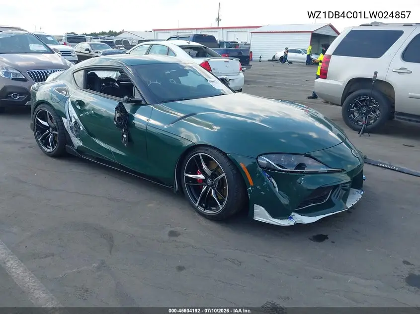 2020 Toyota Gr Supra 3.0 Premium VIN: WZ1DB4C01LW024857 Lot: 45604192