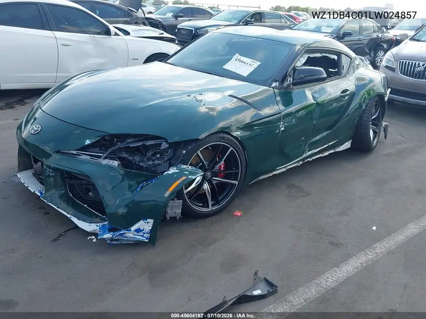 2020 Toyota Gr Supra 3.0 Premium VIN: WZ1DB4C01LW024857 Lot: 45604192