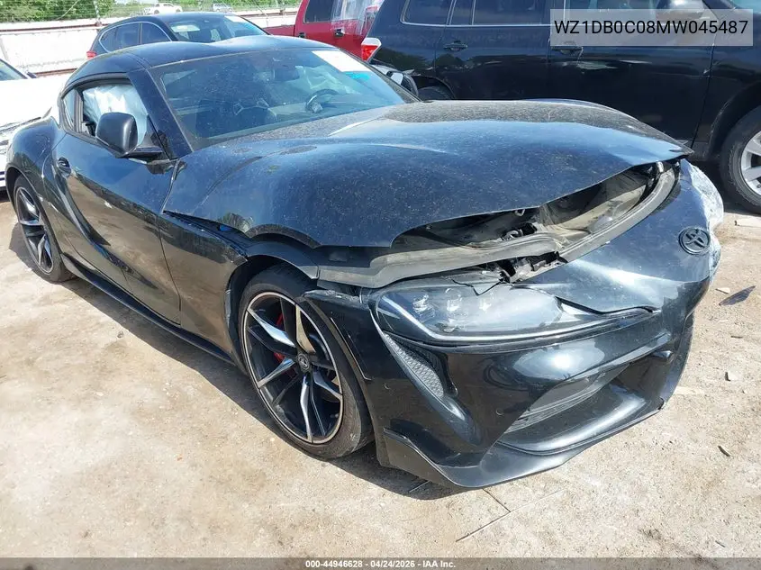 2021 Toyota Gr Supra 3.0 Premium VIN: WZ1DB0C08MW045487 Lot: 44946628