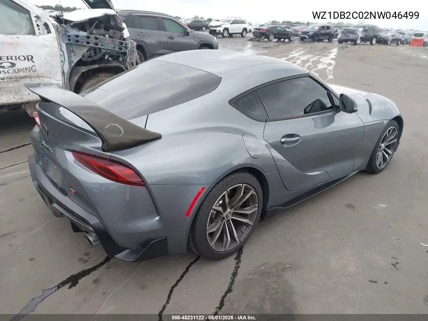 2022 Toyota Gr Supra 2.0 VIN: WZ1DB2C02NW046499 Lot: 45231122