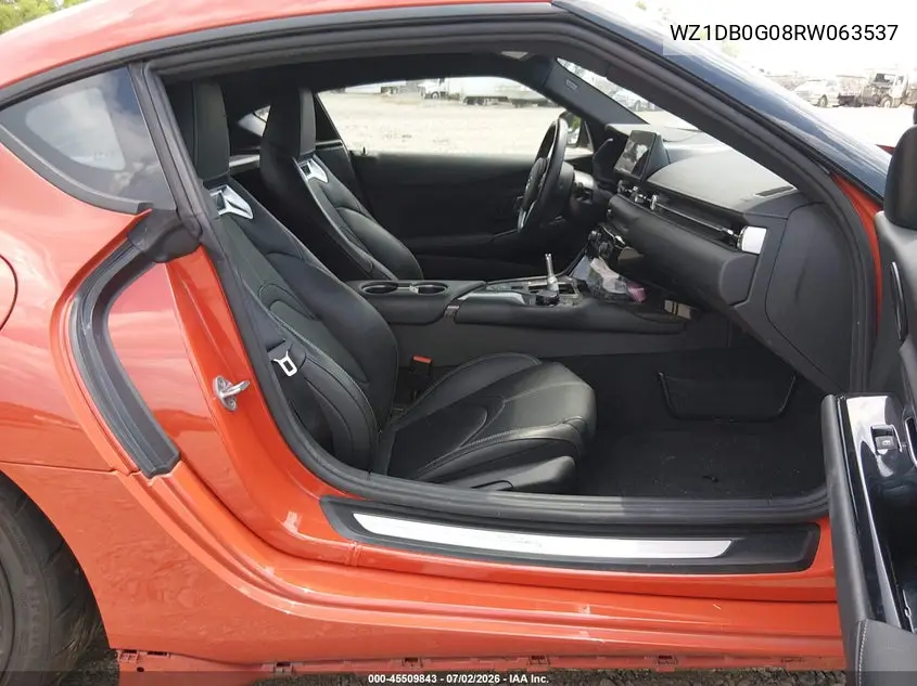 2024 Toyota Gr Supra 45Th Anniversary Edition VIN: WZ1DB0G08RW063537 Lot: 45509843