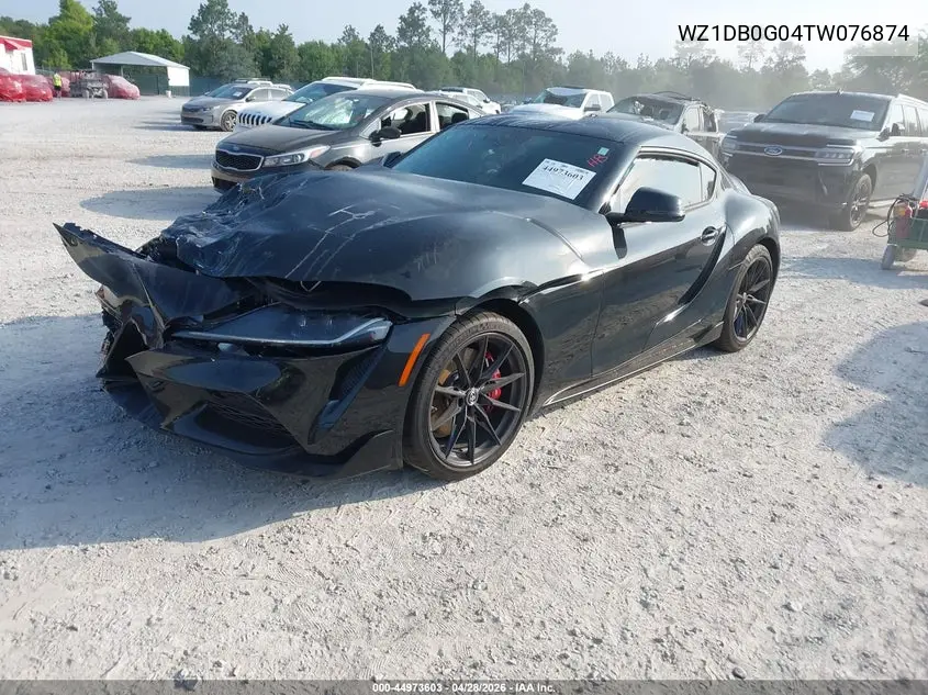 2026 Toyota Gr Supra 3.0 Premium VIN: WZ1DB0G04TW076874 Lot: 44973603