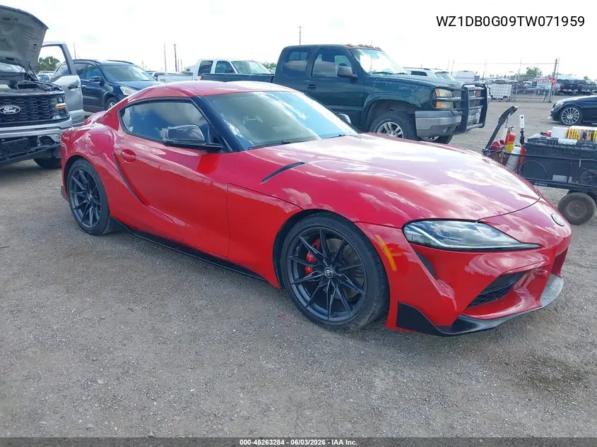 2026 Toyota Gr Supra 3.0 Premium VIN: WZ1DB0G09TW071959 Lot: 45263284