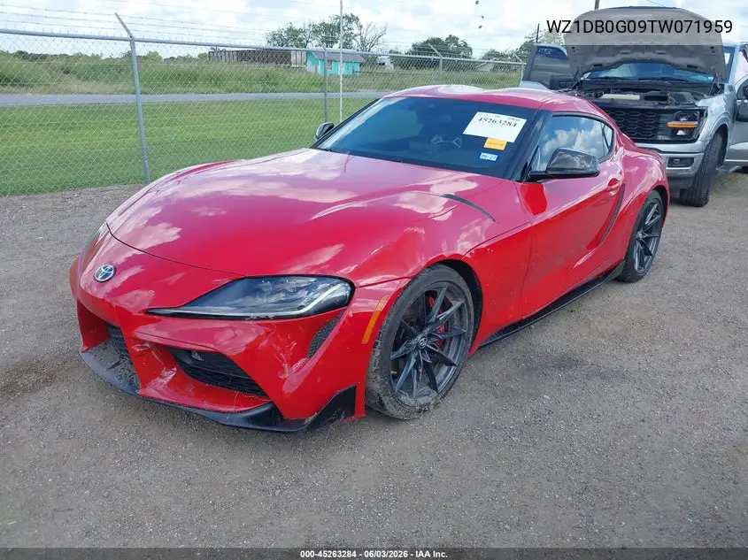 2026 Toyota Gr Supra 3.0 Premium VIN: WZ1DB0G09TW071959 Lot: 45263284