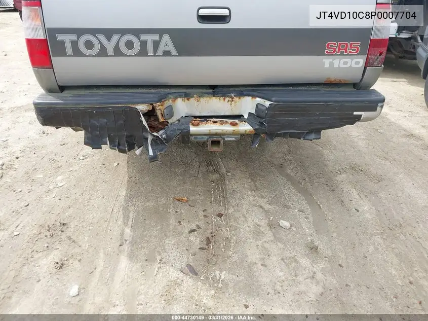 1993 Toyota T100 Sr5 VIN: JT4VD10C8P0007704 Lot: 44730149