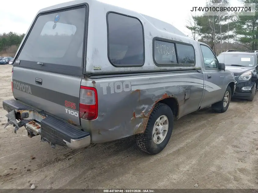 1993 Toyota T100 Sr5 VIN: JT4VD10C8P0007704 Lot: 44730149
