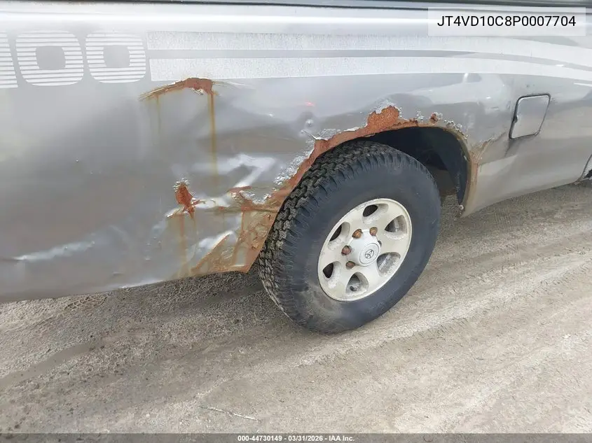 1993 Toyota T100 Sr5 VIN: JT4VD10C8P0007704 Lot: 44730149