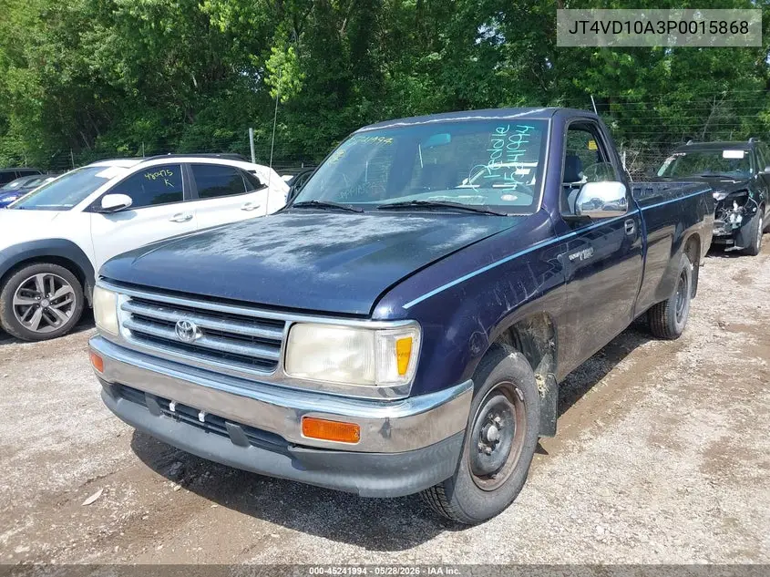 1993 Toyota T100 VIN: JT4VD10A3P0015868 Lot: 45241994