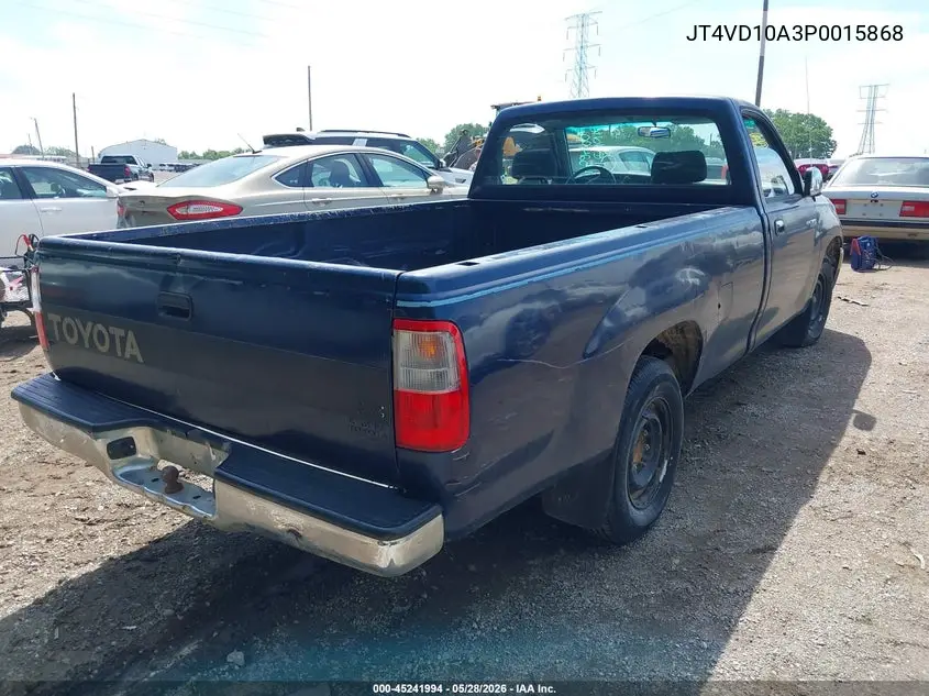 1993 Toyota T100 VIN: JT4VD10A3P0015868 Lot: 45241994