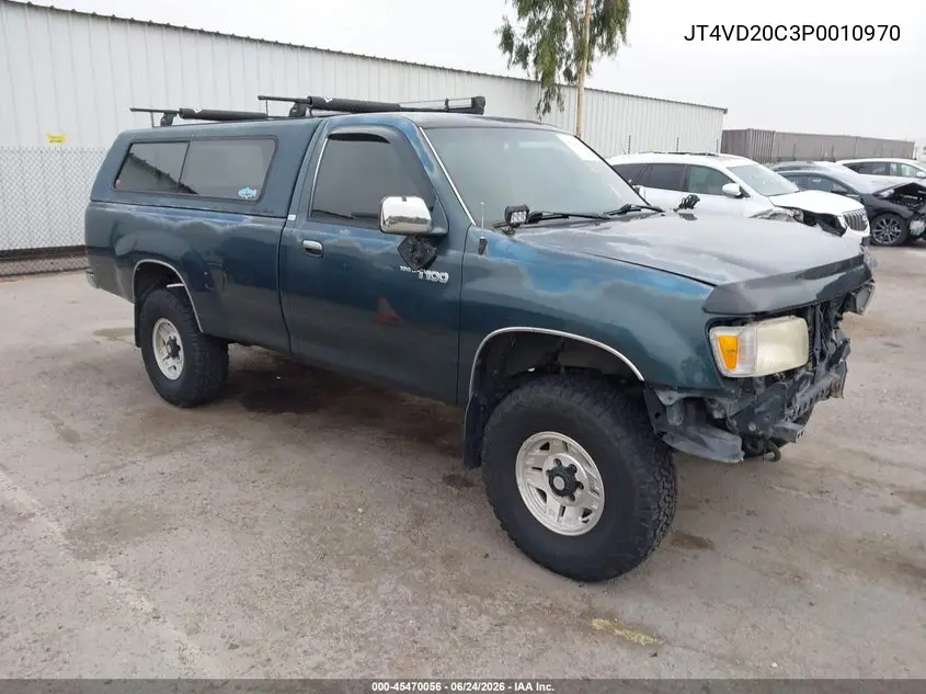 1993 Toyota T100 Sr5 VIN: JT4VD20C3P0010970 Lot: 45470056