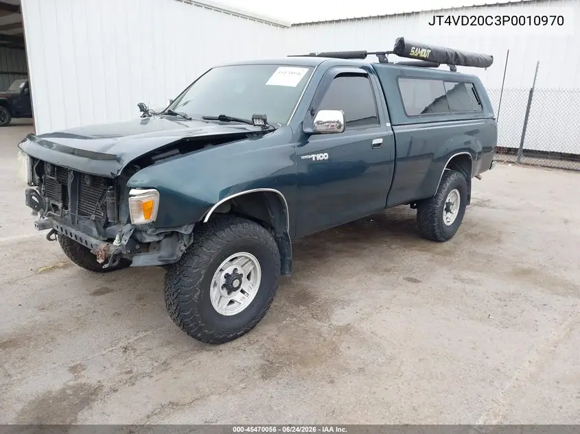 1993 Toyota T100 Sr5 VIN: JT4VD20C3P0010970 Lot: 45470056