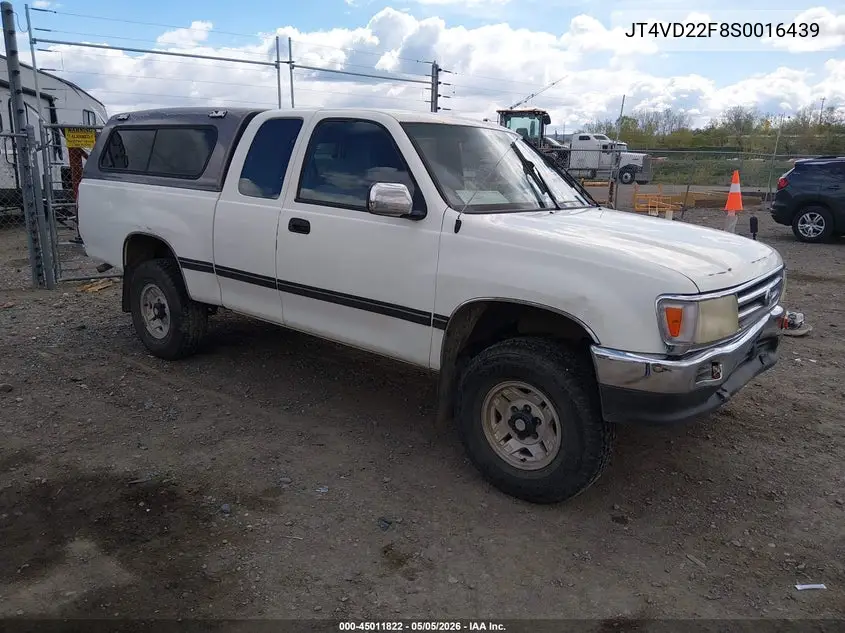 1995 Toyota T100 Xtracab Sr5 VIN: JT4VD22F8S0016439 Lot: 45011822