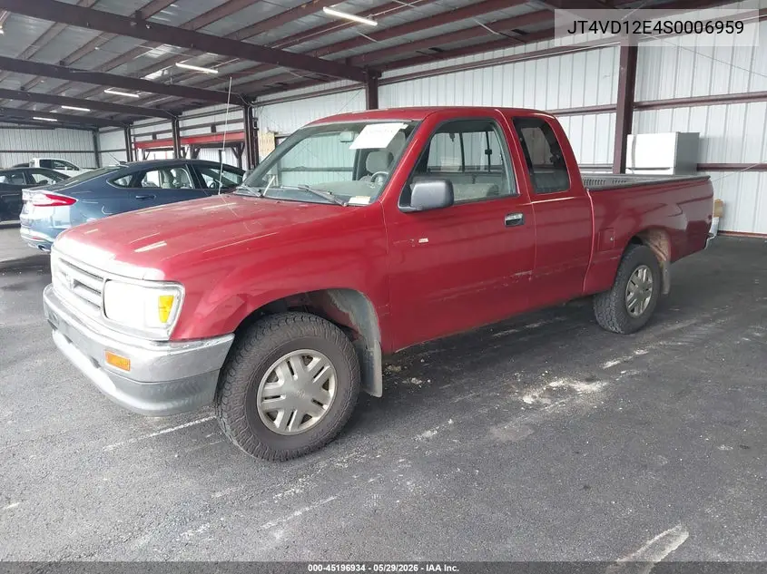 1995 Toyota T100 Xtracab/Dx VIN: JT4VD12E4S0006959 Lot: 45196934