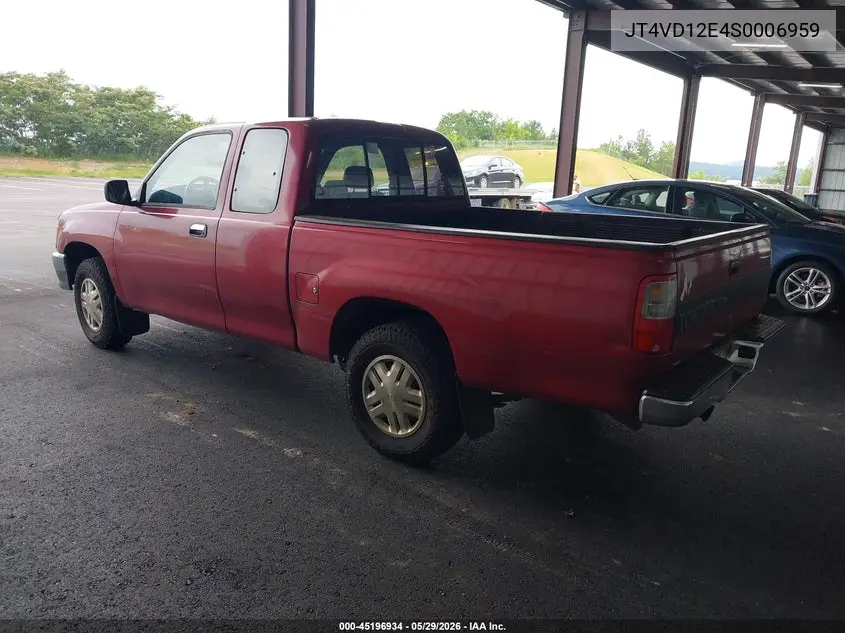 1995 Toyota T100 Xtracab/Dx VIN: JT4VD12E4S0006959 Lot: 45196934