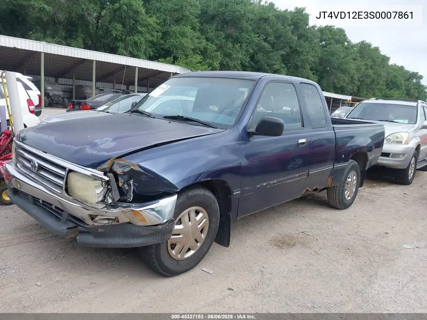 1995 Toyota T100 Xtracab/Dx VIN: JT4VD12E3S0007861 Lot: 45327153