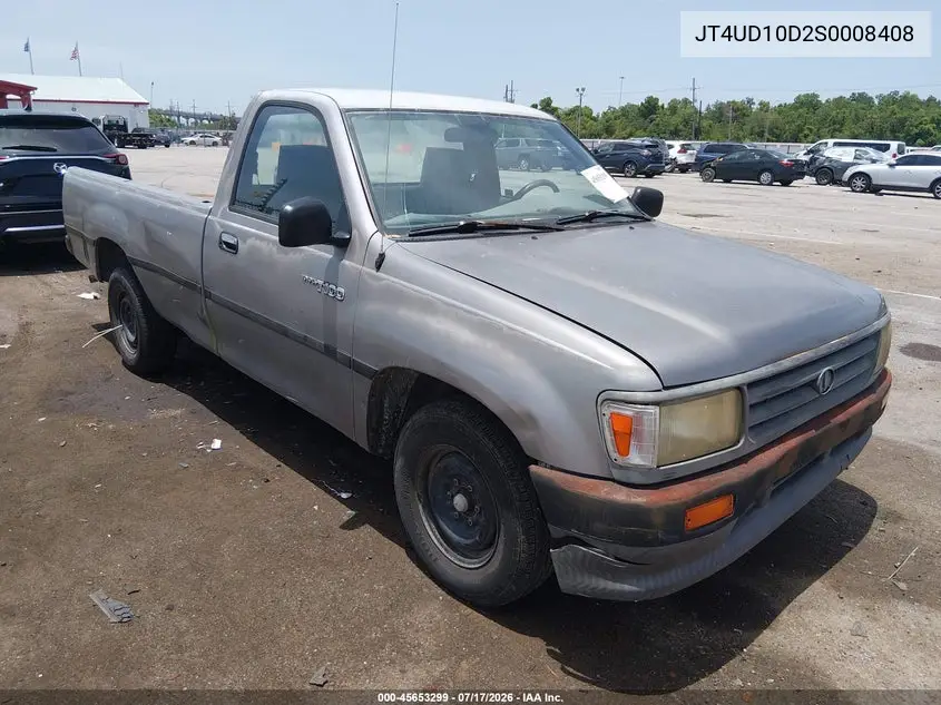 1995 Toyota T100 VIN: JT4UD10D2S0008408 Lot: 45653299