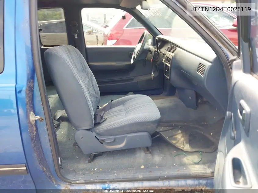1996 Toyota T100 Xtracab VIN: JT4TN12D4T0025119 Lot: 45330194
