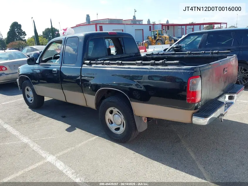 1996 Toyota T100 Xtracab VIN: JT4TN12D0T0016000 Lot: 45428257