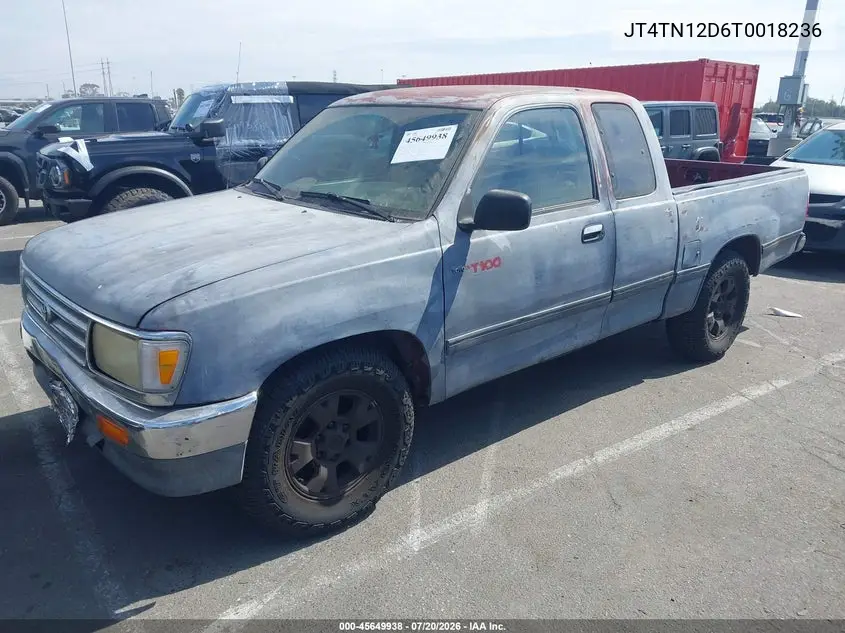1996 Toyota T100 Xtracab VIN: JT4TN12D6T0018236 Lot: 45649938