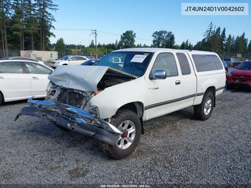 1997 Toyota T100 Sr5 V6 VIN: JT4UN24D1V0042602 Lot: 45202340