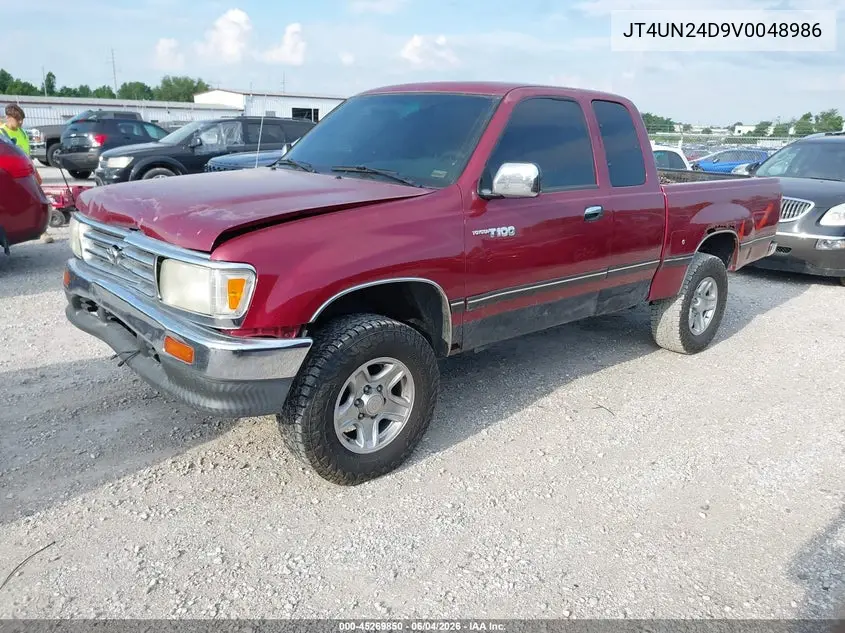 1997 Toyota T100 Sr5 V6 VIN: JT4UN24D9V0048986 Lot: 45269850