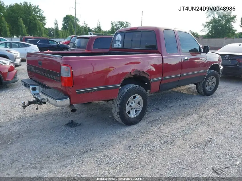 1997 Toyota T100 Sr5 V6 VIN: JT4UN24D9V0048986 Lot: 45269850