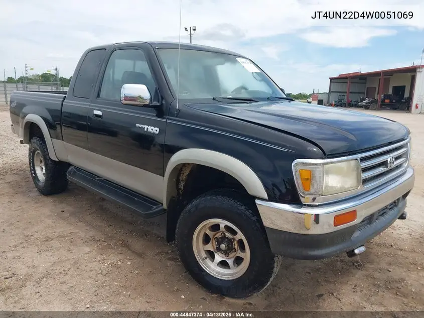 1998 Toyota T100 Dx V6 VIN: JT4UN22D4W0051069 Lot: 44847374