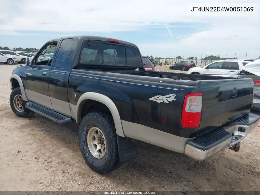 1998 Toyota T100 Dx V6 VIN: JT4UN22D4W0051069 Lot: 44847374
