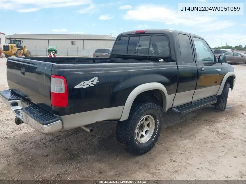 1998 Toyota T100 Dx V6 VIN: JT4UN22D4W0051069 Lot: 44847374
