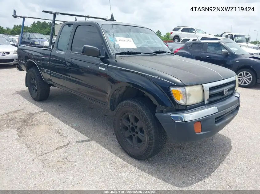 4TASN92NXWZ119424 1998 Toyota Tacoma Prerunner V6