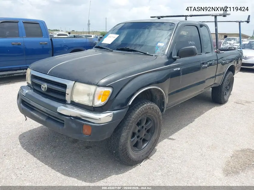 4TASN92NXWZ119424 1998 Toyota Tacoma Prerunner V6