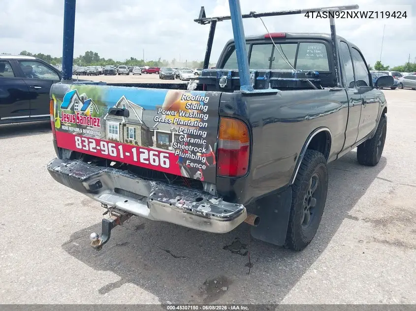 4TASN92NXWZ119424 1998 Toyota Tacoma Prerunner V6