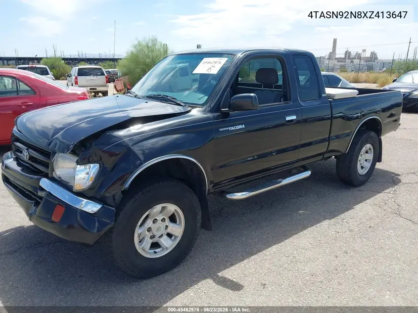 1999 Toyota Tacoma Prerunner V6 VIN: 4TASN92N8XZ413647 Lot: 45462976