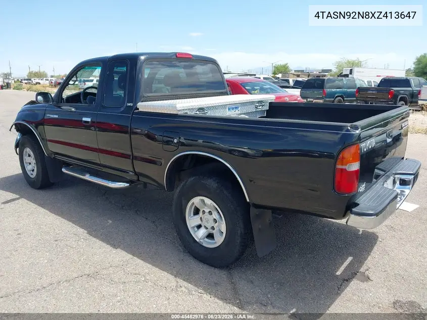 1999 Toyota Tacoma Prerunner V6 VIN: 4TASN92N8XZ413647 Lot: 45462976