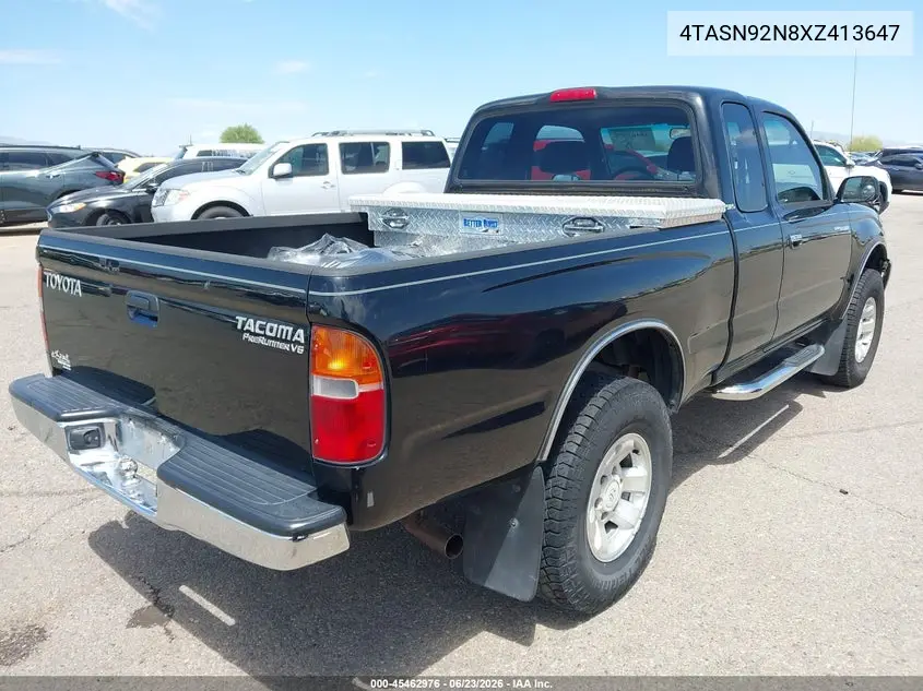 1999 Toyota Tacoma Prerunner V6 VIN: 4TASN92N8XZ413647 Lot: 45462976