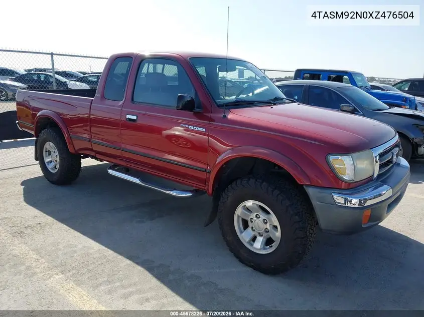 1999 Toyota Tacoma Prerunner VIN: 4TASM92N0XZ476504 Lot: 45678226