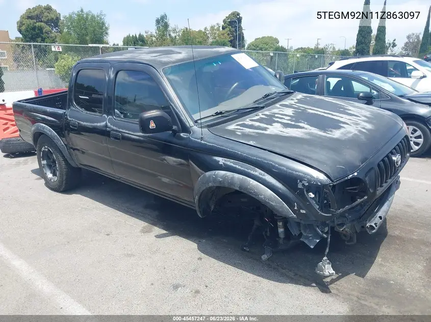 2001 Toyota Tacoma Prerunner VIN: 5TEGM92N11Z863097 Lot: 45457247