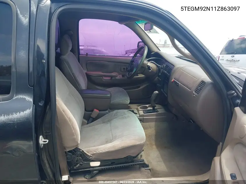 2001 Toyota Tacoma Prerunner VIN: 5TEGM92N11Z863097 Lot: 45457247