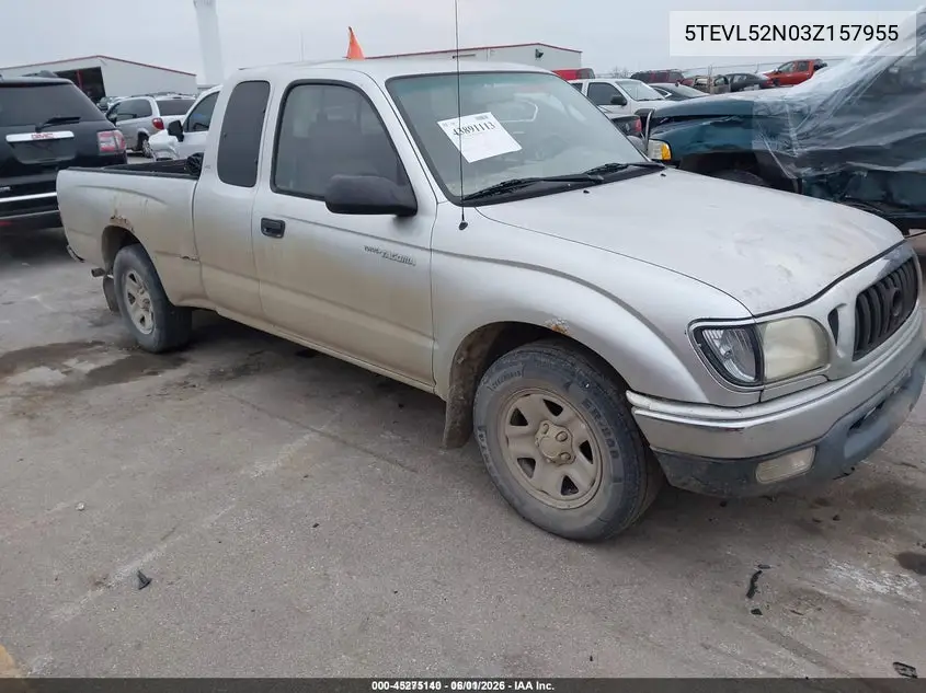5TEVL52N03Z157955 2003 Toyota Tacoma