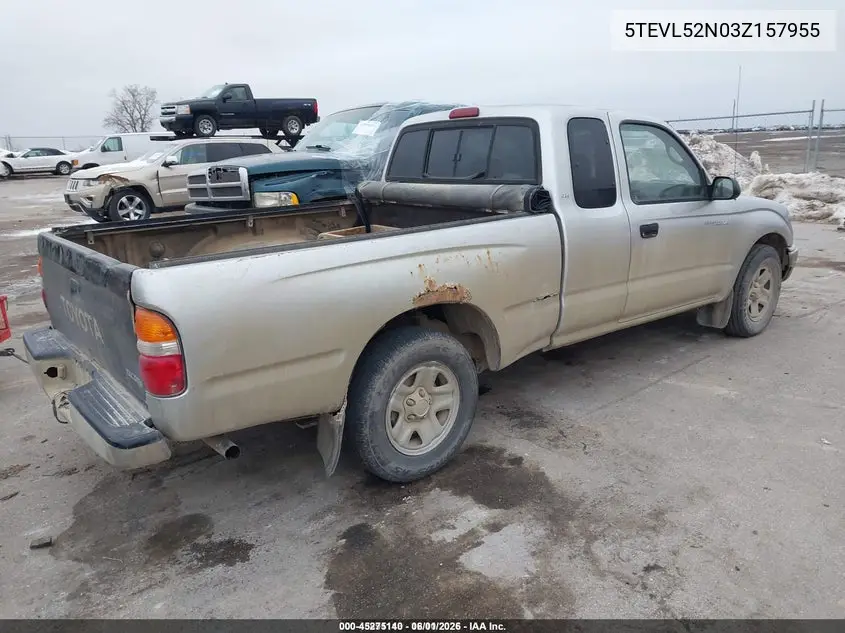 5TEVL52N03Z157955 2003 Toyota Tacoma