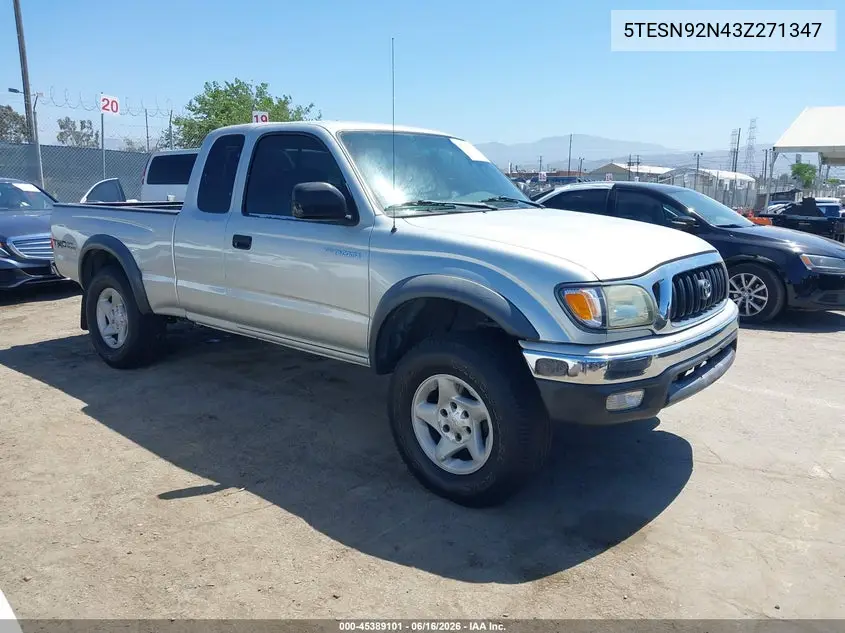 5TESN92N43Z271347 2003 Toyota Tacoma Prerunner V6