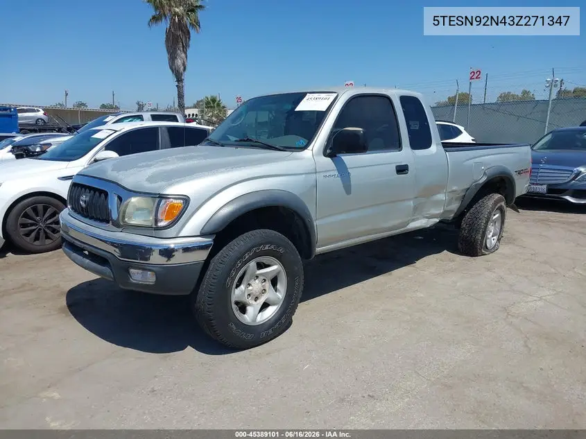 5TESN92N43Z271347 2003 Toyota Tacoma Prerunner V6