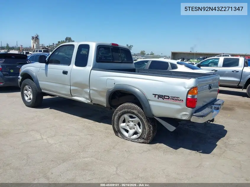 5TESN92N43Z271347 2003 Toyota Tacoma Prerunner V6